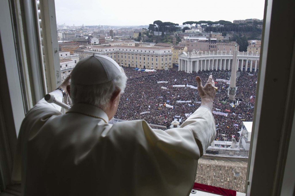 Último Ángelus de Benedicto XVI